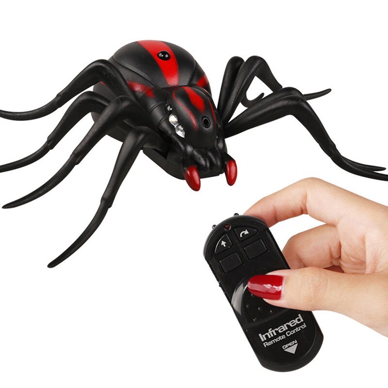Infrarood Afstandsbediening Spider Animal Speelgoed Prank Insecten Joke Eng Truc Speelgoed #259205
