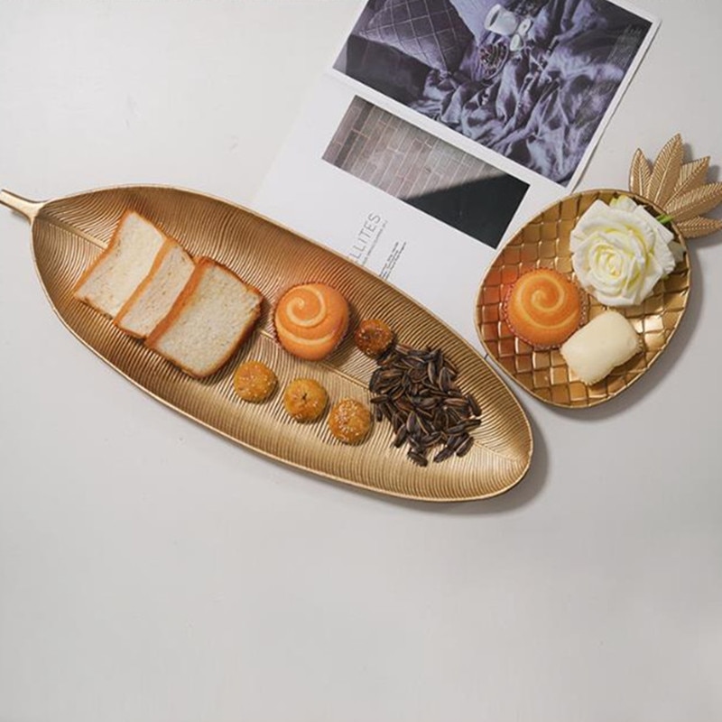 Cutelife nordic ins står for kager snack frugt brød slik tallerken smykker opbevaring metal fad hjem stue dekoration tallerken