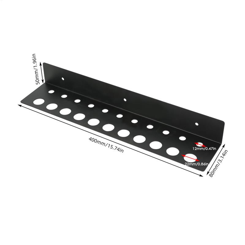 Schroevendraaiers Rek Metalen Wandgemonteerde Tang Hanger Plank Handgereedschap Opslag En Organisatie Houder Voor Kelder Garage Workshop