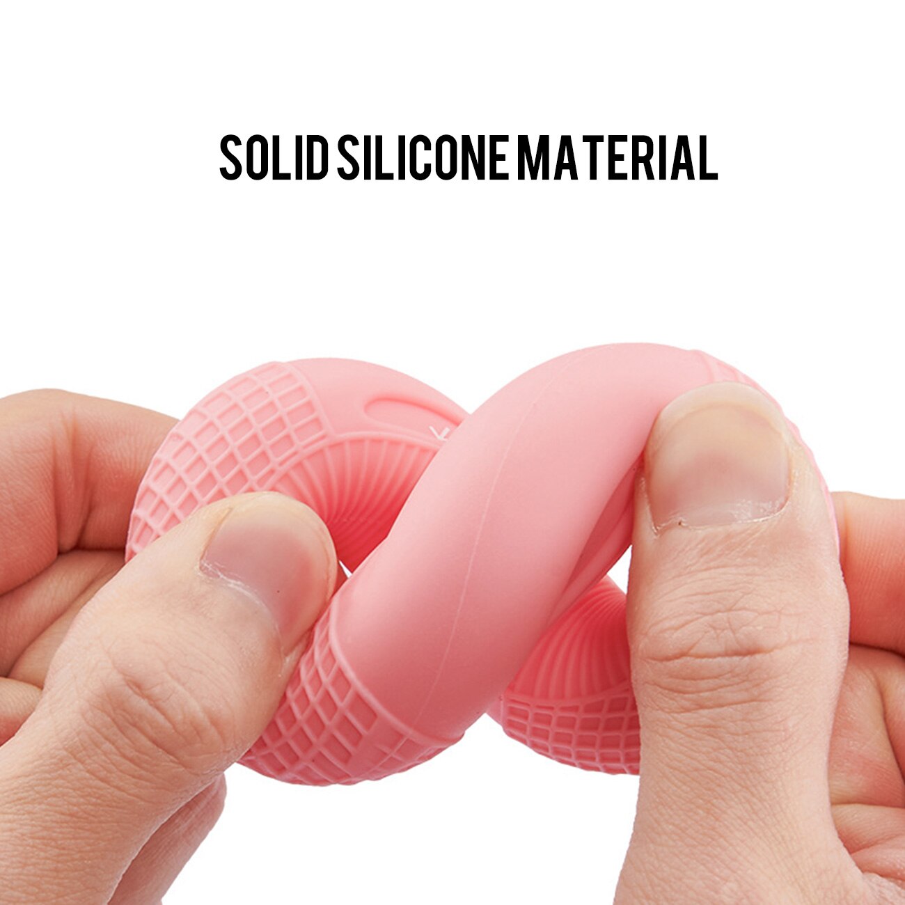 Hand Grip Finger Pow Trainer Solid Silicone Rubber Ring Hand Expander Exerciser Fingers Gripper Powerball Hand Exerciser Grip
