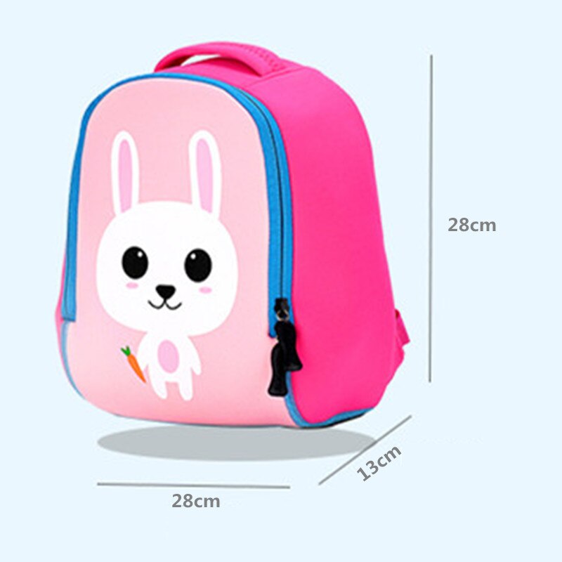 OKKID Baby mädchen Kindergarten Rucksack nette rosa kaninchen Rucksack freundlicher schule taschen für mädchen Baby junge kleine schule Rucksack