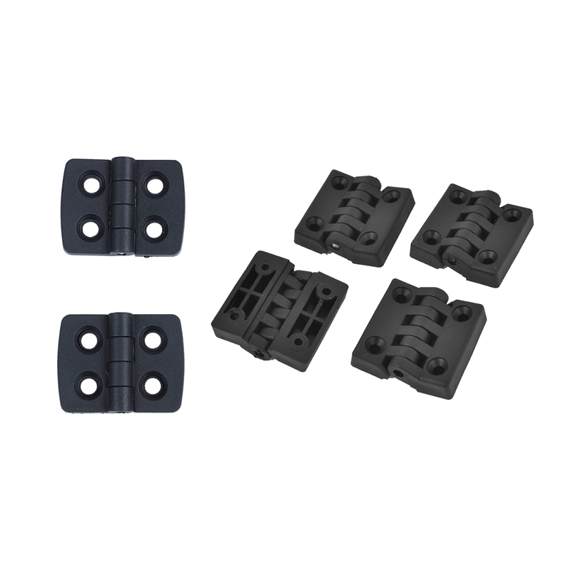! Charnières de porte renforcées en plastique noir, 14 pièces, 40 Mm X 30Mm et 40X40 Mm: Default Title