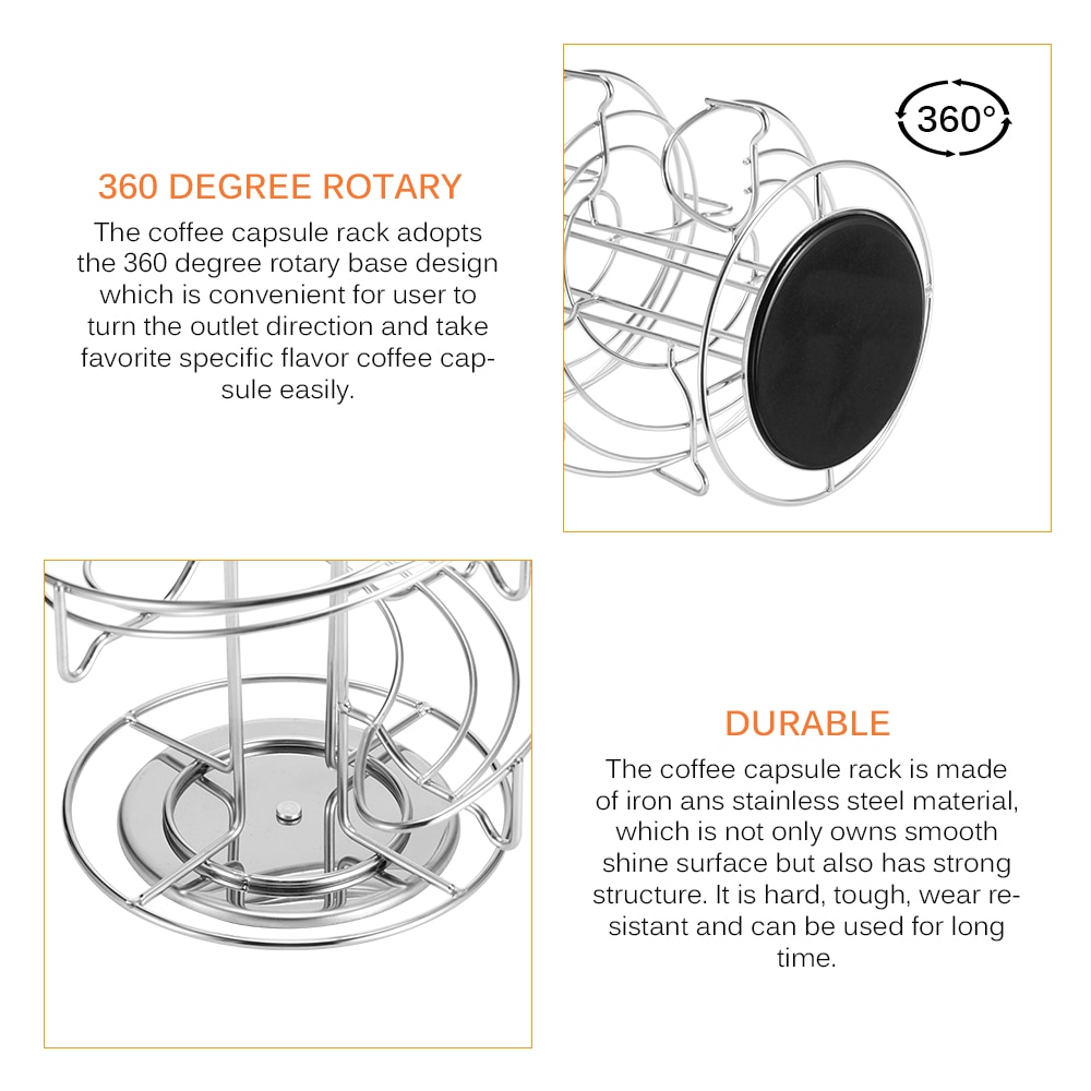 Nespresso Capsules Pot Houder Stand Capsule Ijzer Coffeeware Pannenlap Opslag Rack Plank Organisator Voor Dolce Gusto