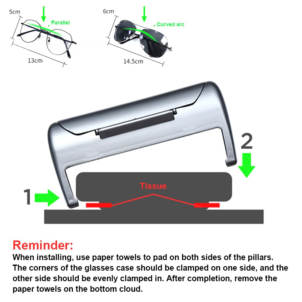 Voor Model Y Auto Opbergkoffer, Auto Zonnebril Opbergdoos Gadget Organizer Voor Accessoires, Voor Model Y 2020 Tot 2023 (Stroomden