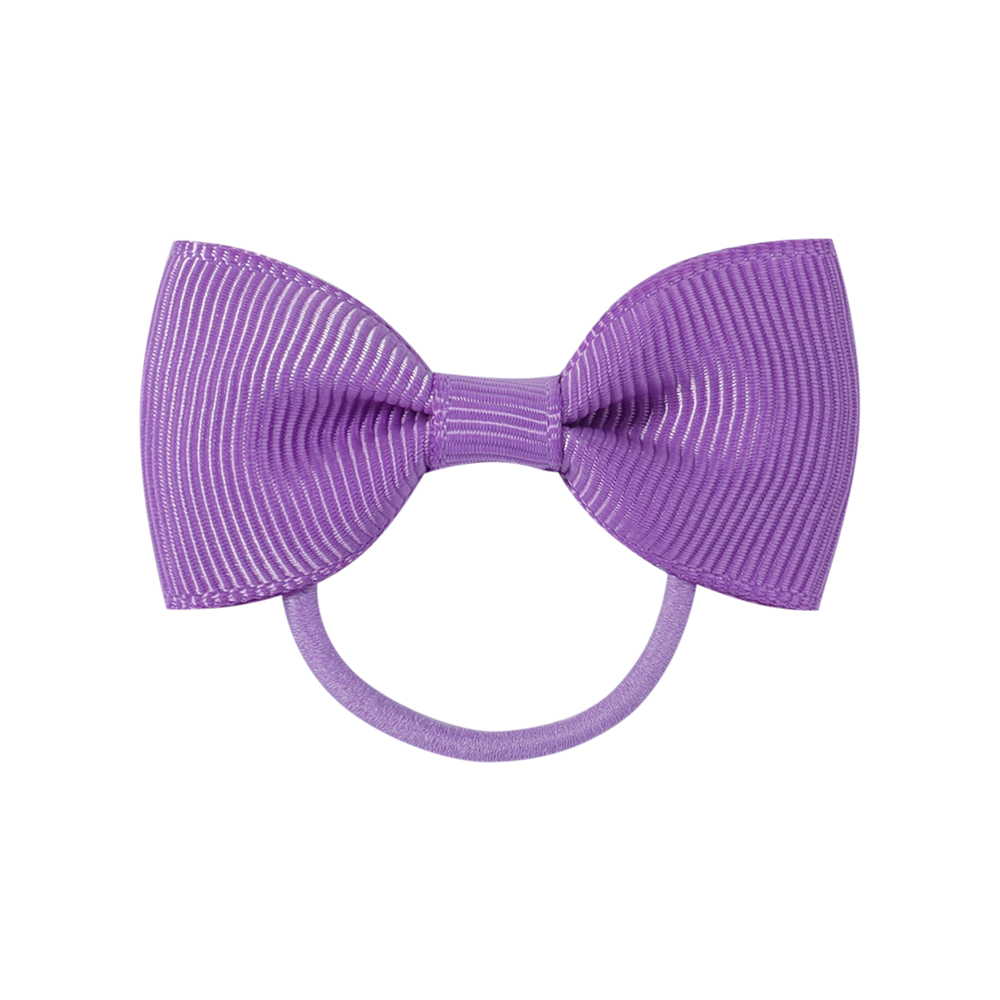 20 unids/lote Mini lazos para el cabello de Color sólido, banda elástica para el cabello para niñas, diadema, cinta de grogrén, accesorios para el cabello para niños