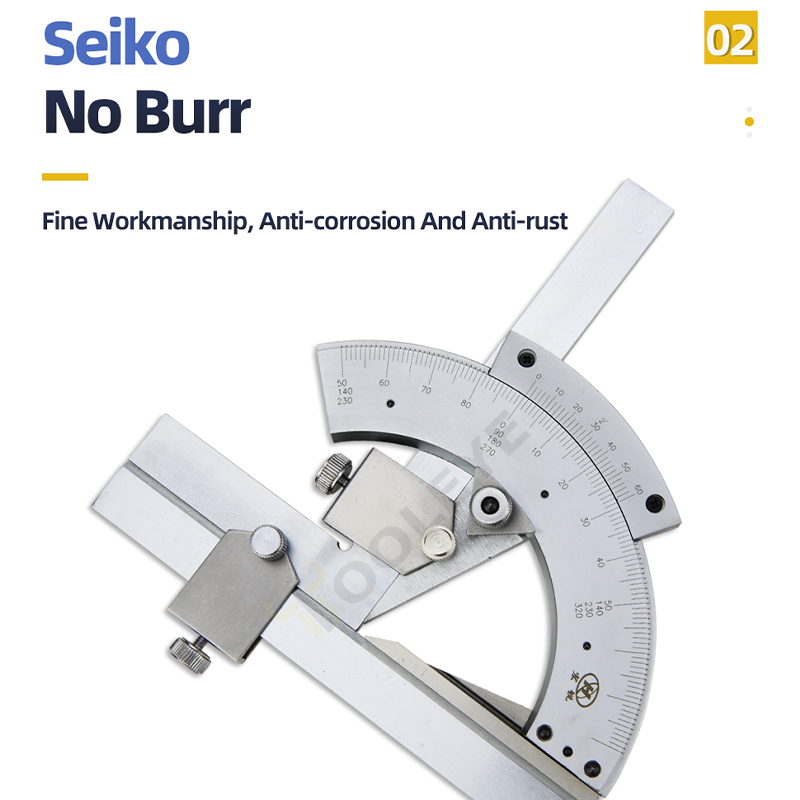 320° Universal Angle Ruler Bevel Protractor Angle Measuring Instrument Carbon Steel Angle Ruler Woodworking Find Angle Tools