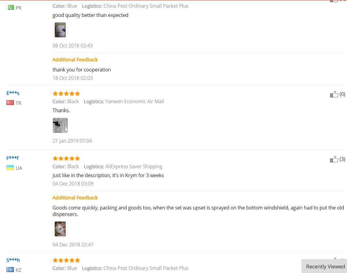 Wiper nozzle cover washer windshield for Mercedes-Benz car