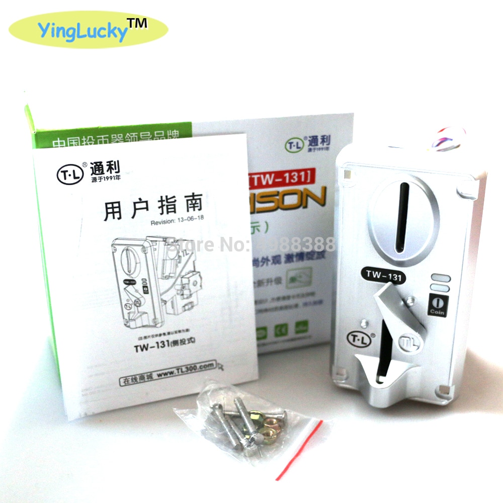 TW131 Coin selector /Coin operated spare parts /Arcade coin acceptor/ /Token slot/Toy crane machine/simulator racing machine