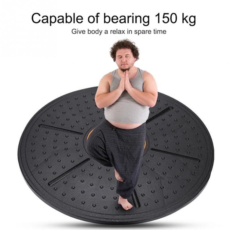 Balancebræt 360 graders rotation skive rund talje vridende motionsmaskine fitnessudstyr talje vridende skive fitnessudstyr