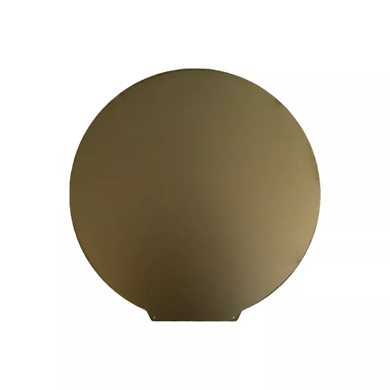Imprimante 3D Super Racer, énergétique, Dia rond, 270mm, revêtement en poudre, PEI, surface texturée et lisse, feuille de construction à ressort, pour Flsun