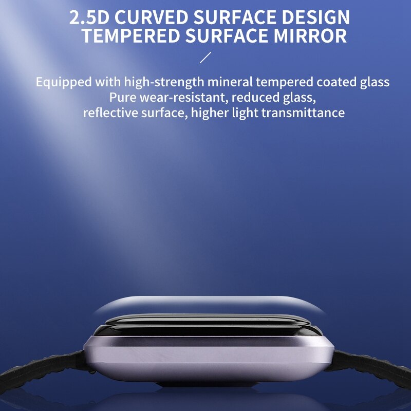 Smartwatch  ys18- band 5 atm waterdicht smartwatch dynamische hartslagmeter bloeddrukmeter voor iphone android sportgezondheidshorloge