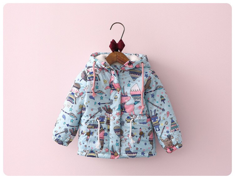 Winter Coat For Girl Children Jackets Baby Trench Coat Kids Windbreaker For Girls Waterproof Raincoat Infant Boys Woolen Coat 6Y