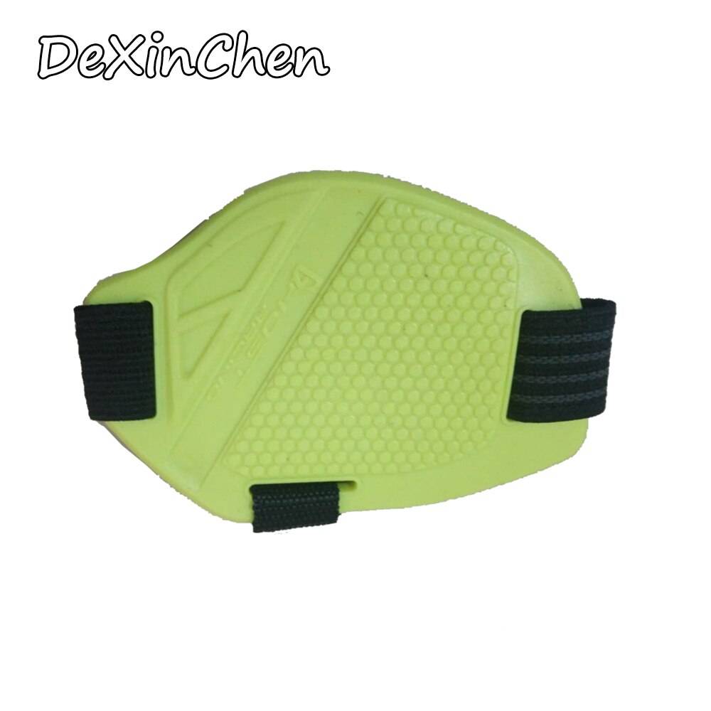 Drei farben Motorrad Schuhe Schutz Getriebe Schalthebel Schuh Socke Stiefel Abdeckung Schutz für Motorrad Motorrad, freies: Gelb
