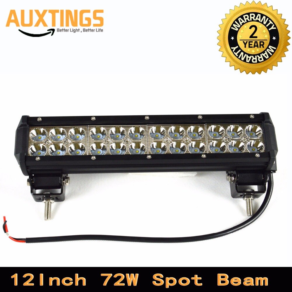 12 "Inch 72 W Combo Beam Offroad Led Licht Bar 12V Led Rijden Licht Goedkope Led licht Bars In China