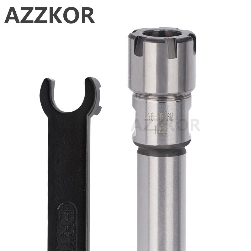 Straight Shank Handle Engraving Clamp Extension Collet Type M Chuck Holder Rod Tools Elongation ER8 ER11 ER1620 Milling System