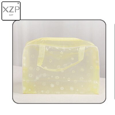 XZP Waterproof Portable Makeup Cosmetic Toiletry Travel Makeup Cosmetic Wash Toothbrush Pouch Organizer Bag: Yellow