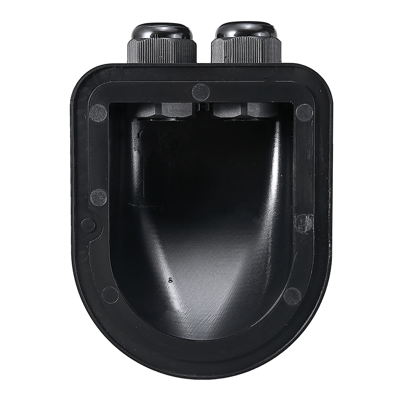 Solar Power Parts Junction Box Terminal Roof Solar Panel Dual Cable Entry Gland Box For Camper RV Boat Motorhome