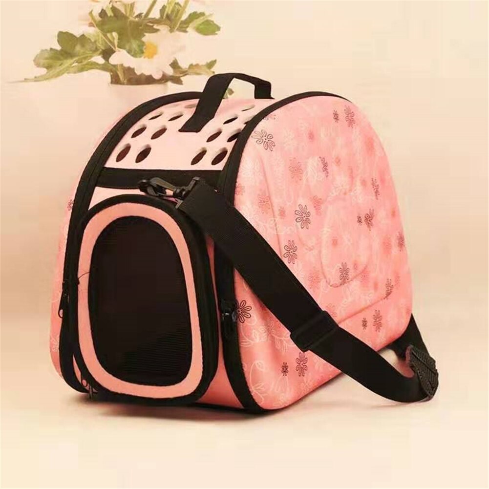 Space Cat Bag Travel Outdoor Pet Handbag Puppy Portable Carrier Bag Kitten Mesh Sling Shoulder Cage Foldable Dog Carrying Kennel