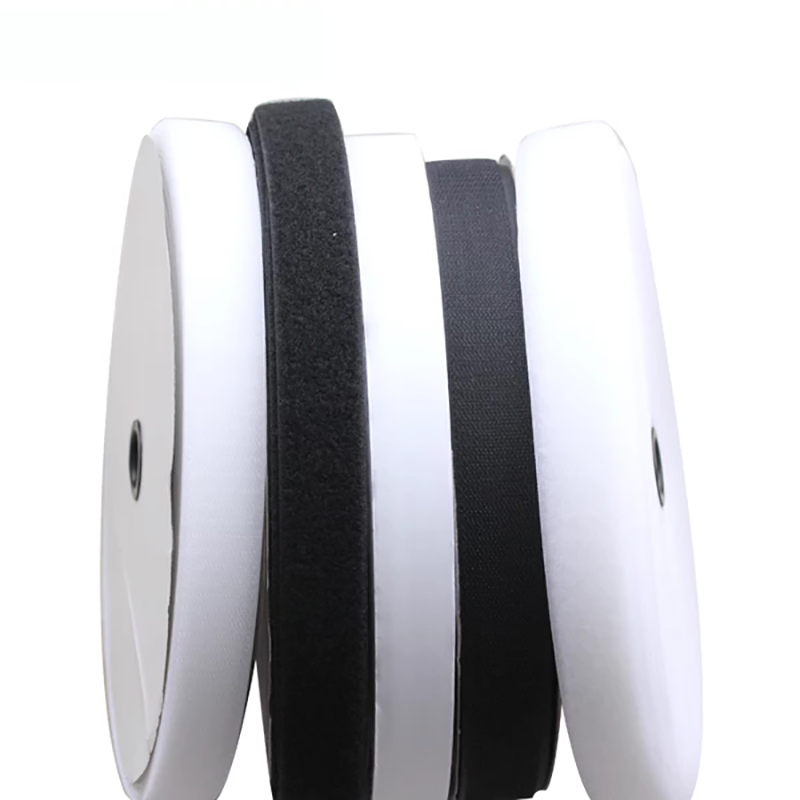 Magic Tape Self Adhesive with Glue Hook Loop Fastener Nylon Sticker Tape Sewing Adhesive Garment DIY Accessories 20/25mm*1M