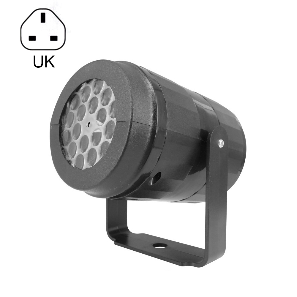 Christmas Holographic Projector 16 Picture Party Christmas Santa Claus Projection Lamp Window Movie Projector: UK