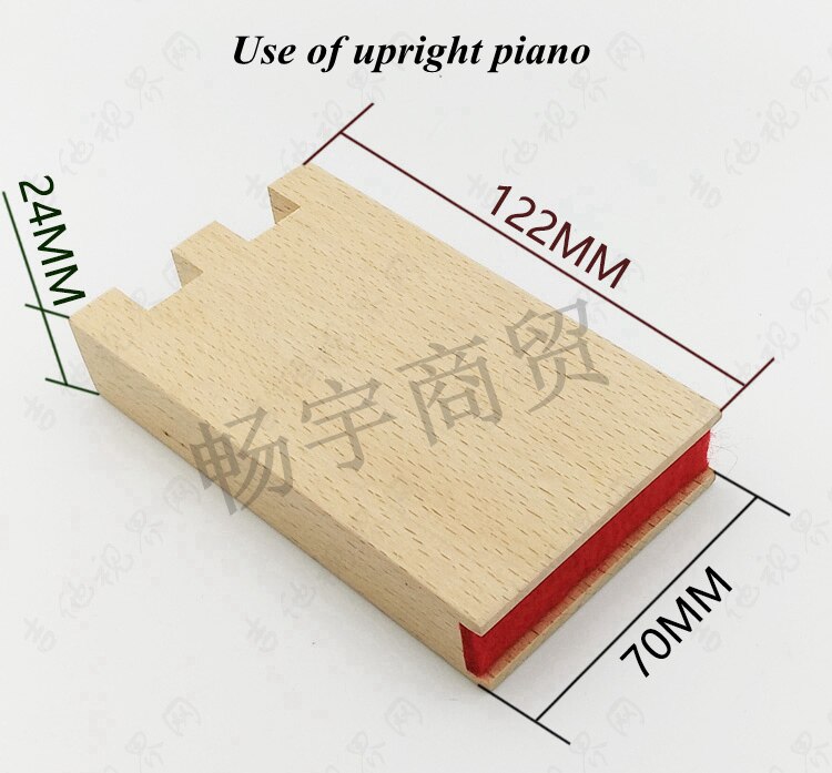 Piano tuning gereedschap accessoires-Piano tuning aid board tool, Piano Voicing board-Piano onderdelen: Upright piano