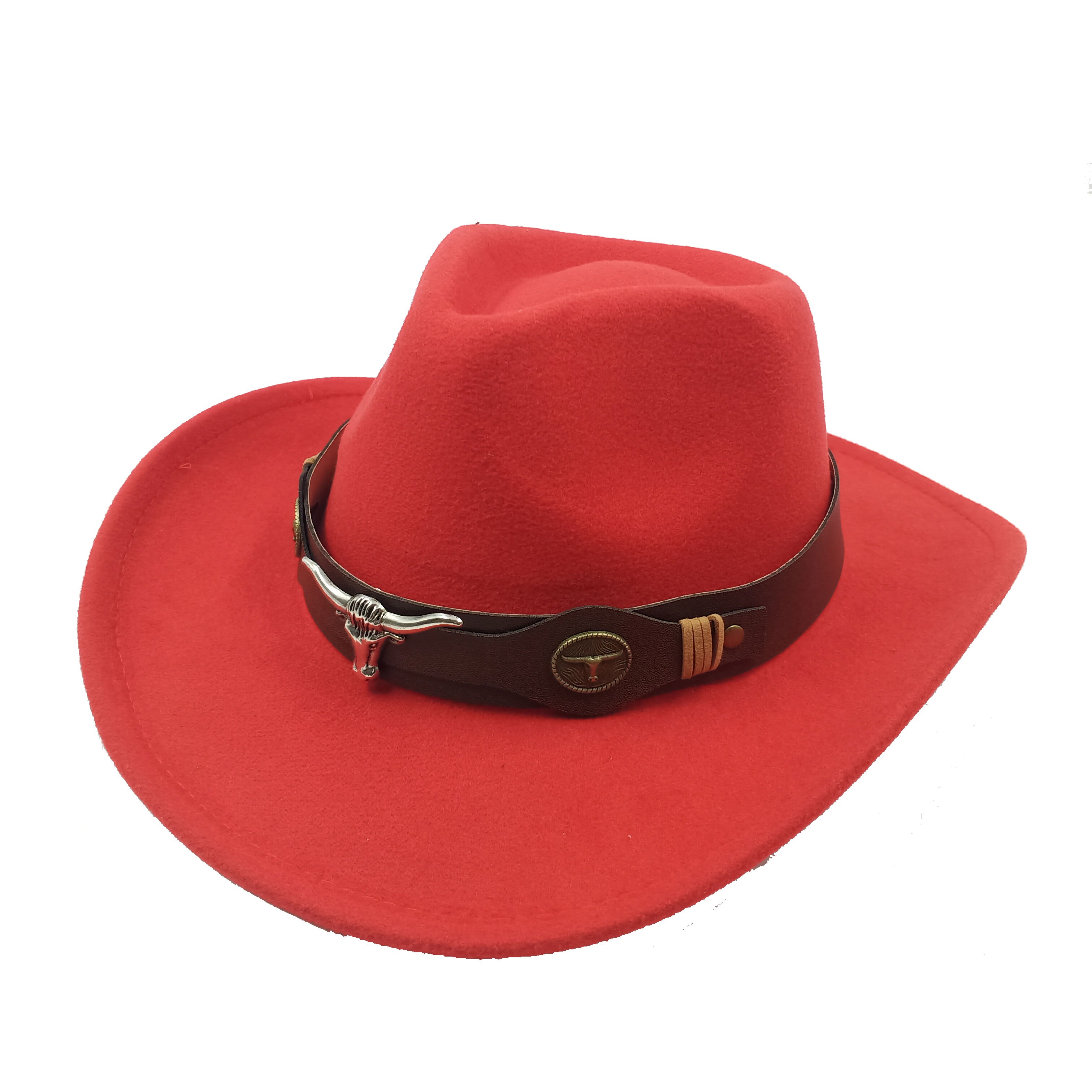 Cowboy Hat Pink for Women Cowgirl Hats Girl Fedora Hats with headdress head Accessories Party Hat Play Dress Up Performance Hat