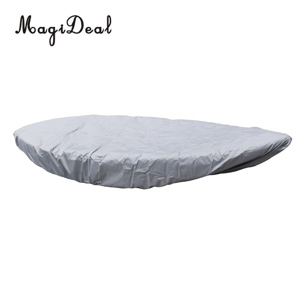 Heavy Duty Gray Oxford Fabric Kayak Cover Storage - Waterproof, Dustproof, UV & Sun Protection - 15 Sizes Available