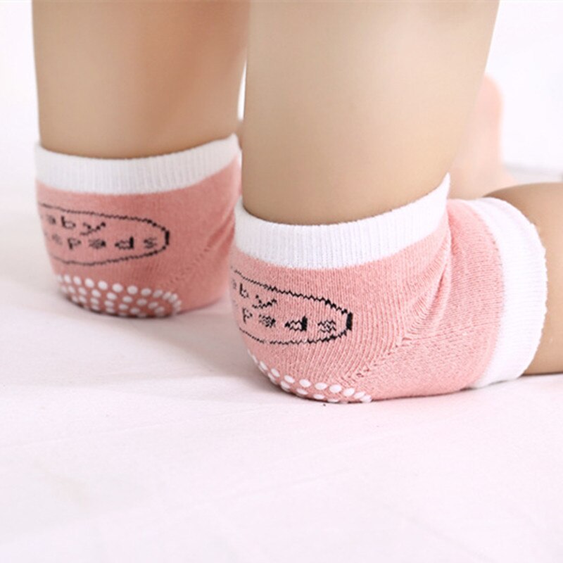0-3Years Oude Kinderen Zomer Antislip Baby Knieschijf All-katoen Ademend Mesh Baby Skid-Proof Sport Baby 'S kruipen Kneepad