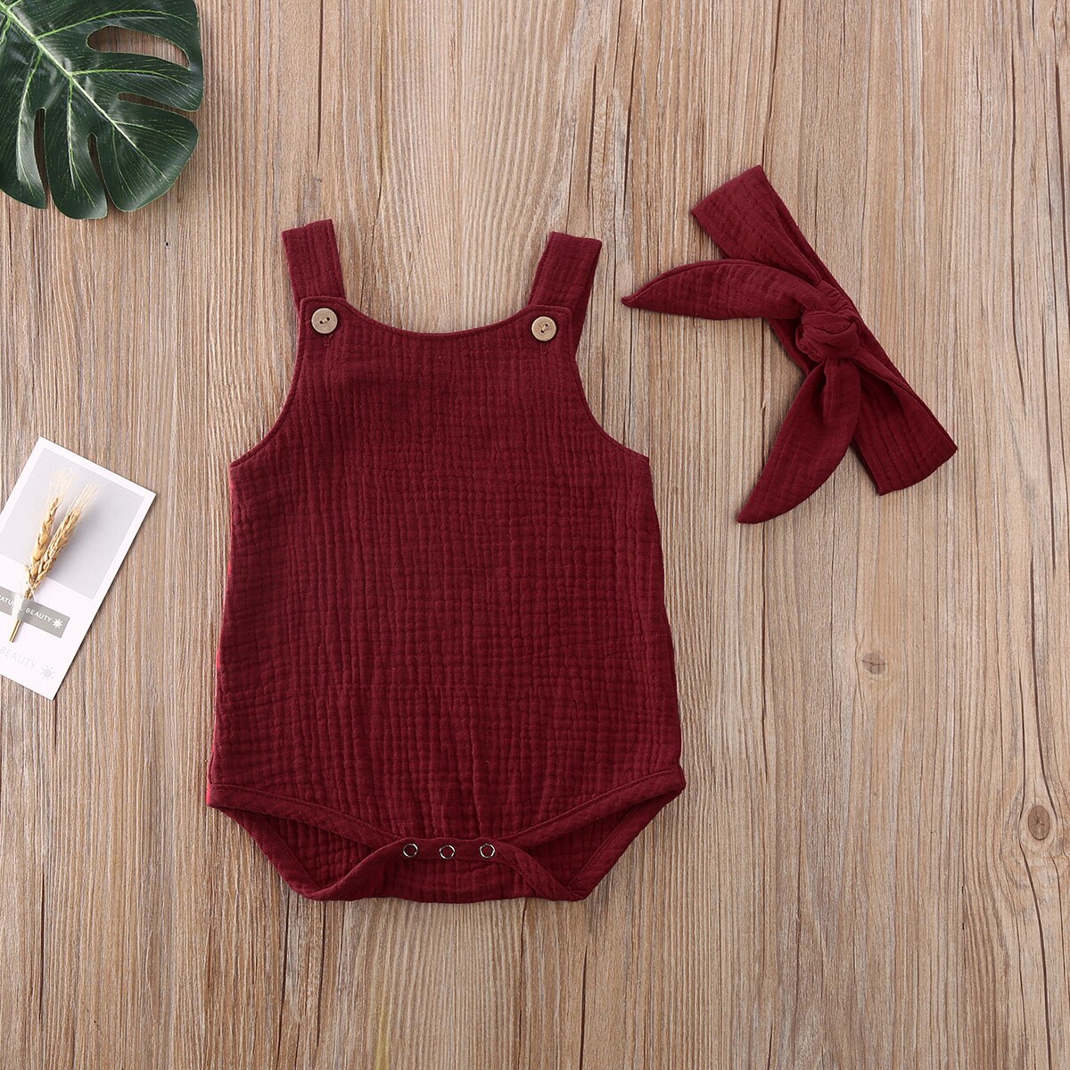 0-24M Peuter Baby Baby Meisjes Jongens Playsuit Kleding Set Zomer Kleine Baby Mouwloze Bodysuits Jumpsuit Sunsuit Outfits: Rood / 18m