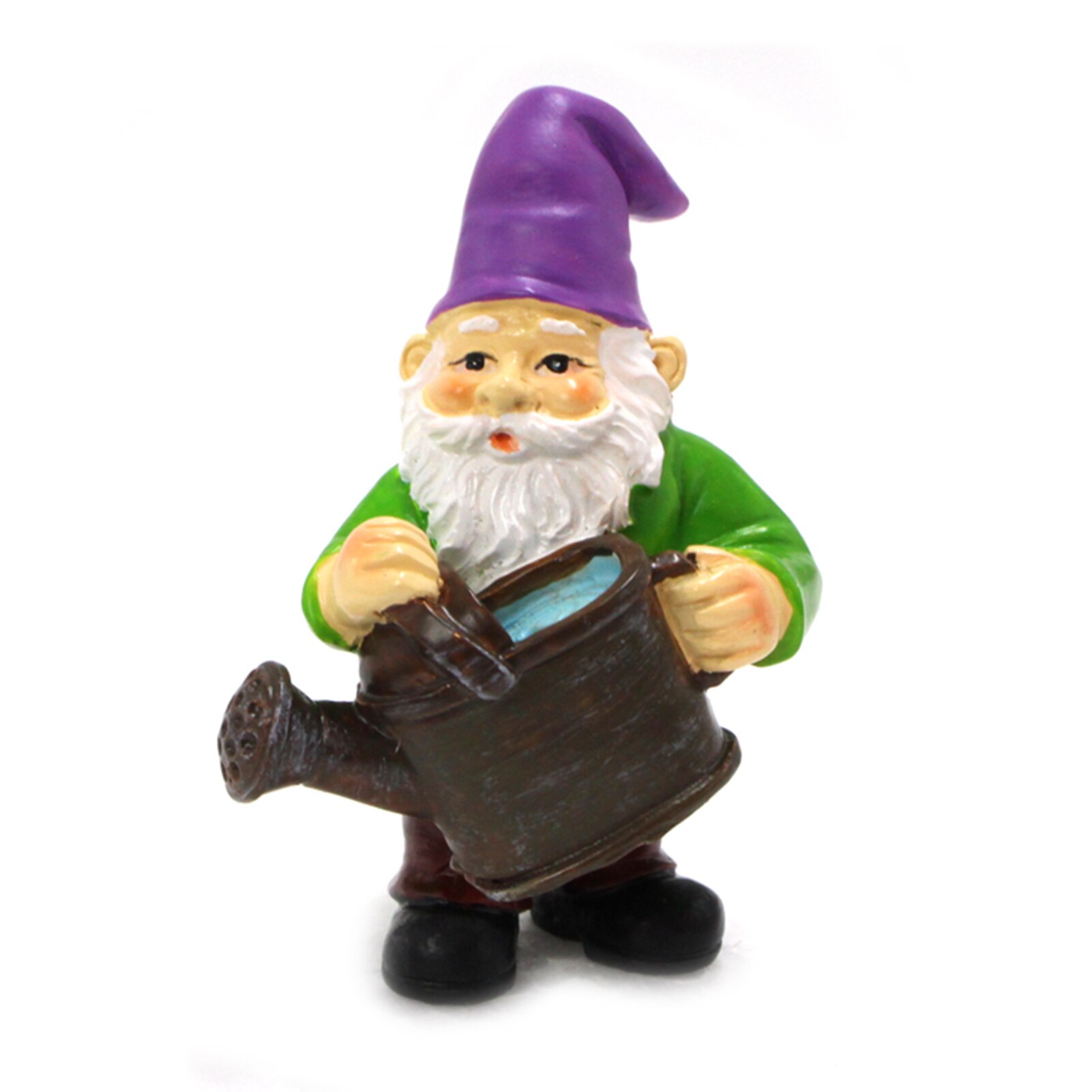 5pcs Fairy Garden Miniatures Gnome Dwarf Micro Mini Gnome Figurines Garden Gnomes and Fairys Resin Dwarf for Terrarium