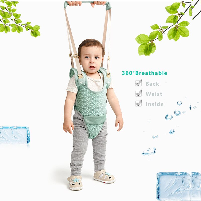 Gåstol babysele assistent småbarnskoppel för barn som lär sig gå babybälte assistent för barnsäkerhetssele