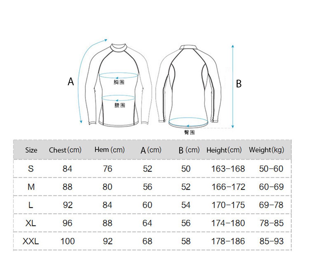 Camisa de manga larga de protección solar para hombre, Top de Surf dividido de alta elasticidad, de secado rápido licra, traje de Surf y natación para deportes acuáticos, 2022