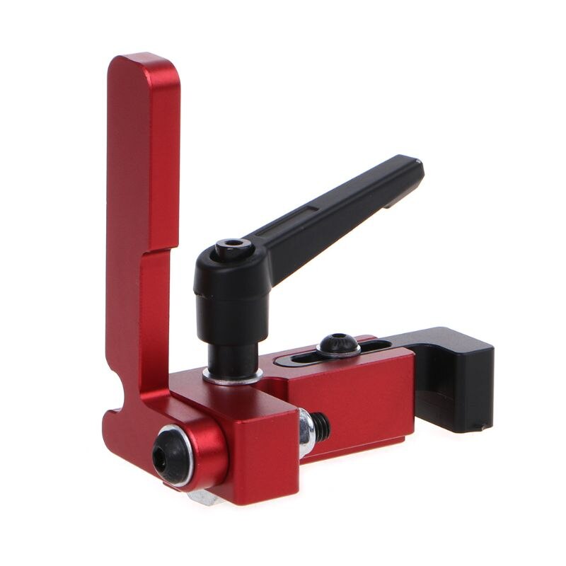 Aluminum Alloy Miter Track Stop Gauge Table Saw Suitable For 75mm Height T-track Stopper Woodworking Hand Tool