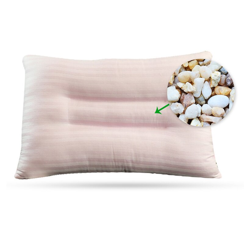 Reizen Nek Kussens Stone Hard Kussen Nek Massage Kussen Katoen Orthopedische Kussens Voor Slapen Size In 42*63cm 1 Pc