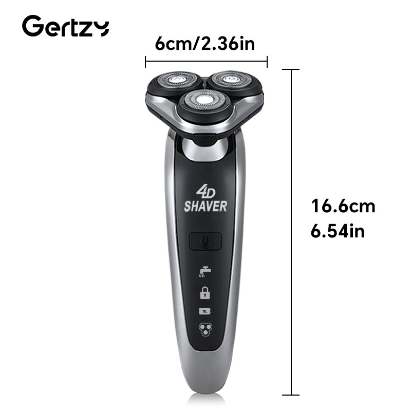 Electric Razor for Men - Rechargeable, Wet/Dry Shaver with USB Charging, Perfect Father's Day