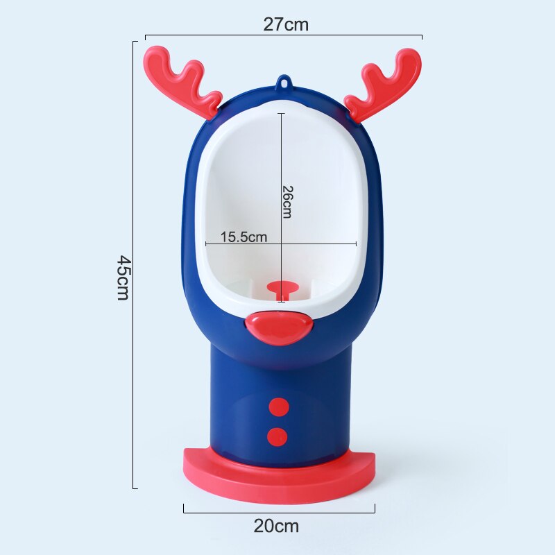 1-6Y Baby Boys Potty Kids Urinal Deer Children's Toilet Training Urinal Stand Hook Pee Trainers Pot