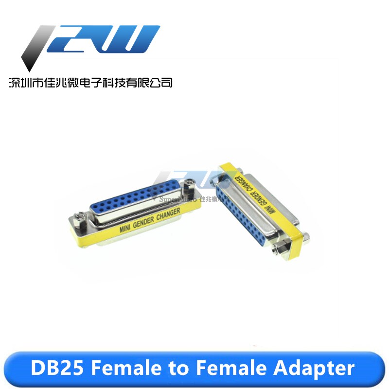 DB9/15/25-pin serial male and female converter adapter RS232 male to male to female to female COM port: DB25 Woman to Woman