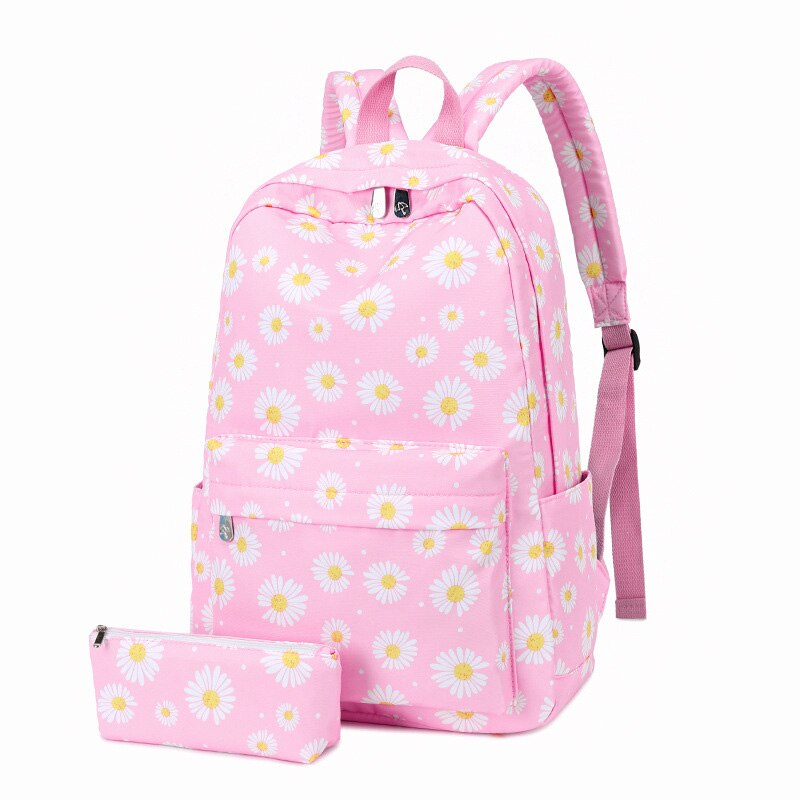 Sacs à dos d'école légers et résistants à l'eau pour adolescentes, Style japonais, imprimé Floral, pour lycée, pour enfants