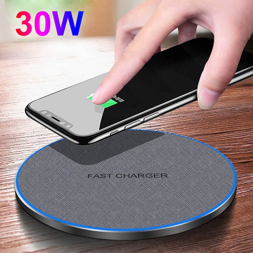 FDGAO 15W Wireless Fast Charger For Apple iPhone 12 Mini Pro Max 11 XS XR X 8 Quick Charge Qi Charging Pad for Samsung S20 S10