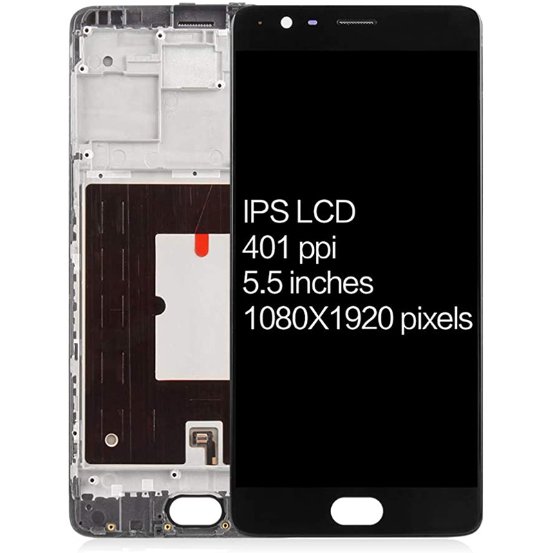 Pantalla LCD Original OEM de 5,5 pulgadas para OnePlus 3 3T, montaje de digitalizador con pantalla táctil AMOLED, repuesto para One Plus 3 3T