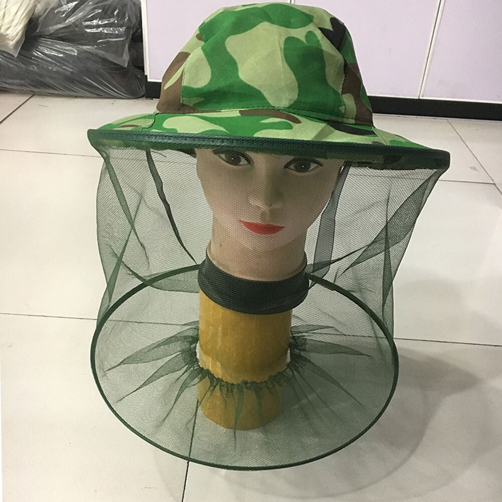 Di spessore Traspirante anti-Ape Cappello puntura di Protezione Della Maglia Del Cappello Del Tessuto scimmia Reti Cattura Cappelli anti-morso di zanzara Locusta cap Strumento di Apicoltura: A1