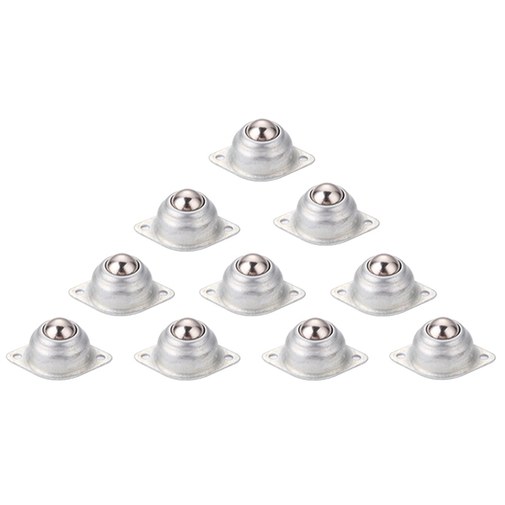 5/10Pcs Universal Machinery Trolley Ball Caster Wheel Eye Round Swivel Wheel Hardware Labor Saving Trash Can Furniture Roller: Default Title