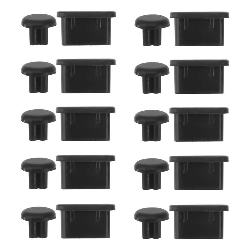 10 coppie tipo C porta di ricarica per telefono 3.5mm Jack per auricolari Sim Card USB C spina antipolvere per Samsung S10 S9 S8 nota 8 9 Huawei P10 P20