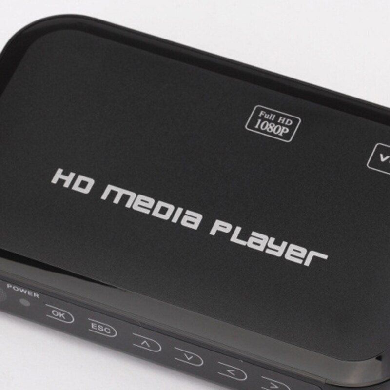Mini Volle 1080P USB Externe Mit SD MMC U Disk Unterstützung Video Spieler IR Spieler M2EC