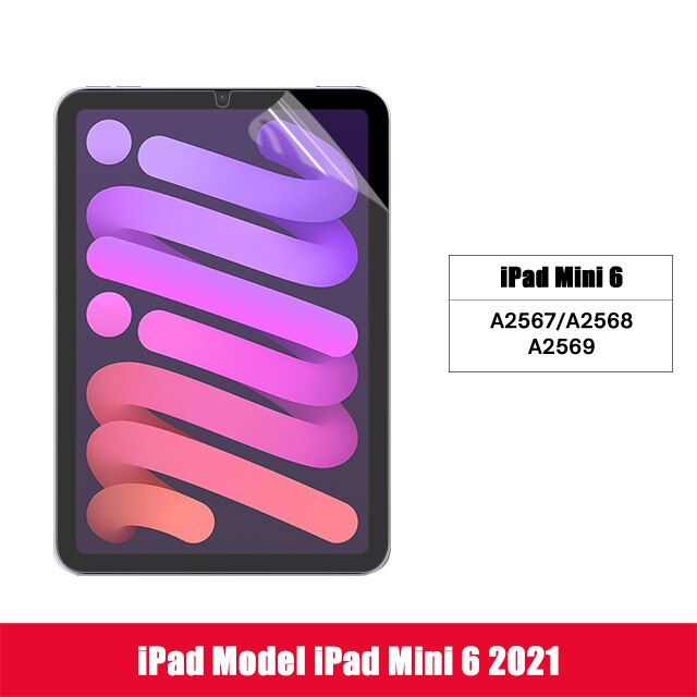 Protecteur d'écran, Film mat comme un papier pour Apple iPad 9.7 Air 2 3 4 10.5 10.9 Pro 11 10.2 7e génération: For iPad mini 6