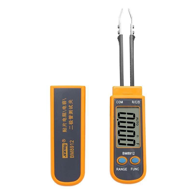 SZBJ BM8910/BM8912 Capacitive Meter Patch Element Tester Diode Intelligent Test Patch Resistance 30MΩ Capacitance 30mF