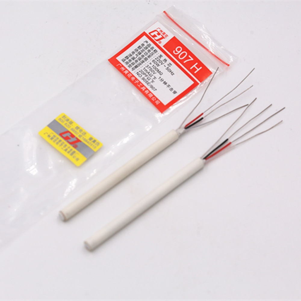 Szbft elektrische 907h einstellbare konstante temperatur heizung typ lötkolben core heizung 60w heizelement