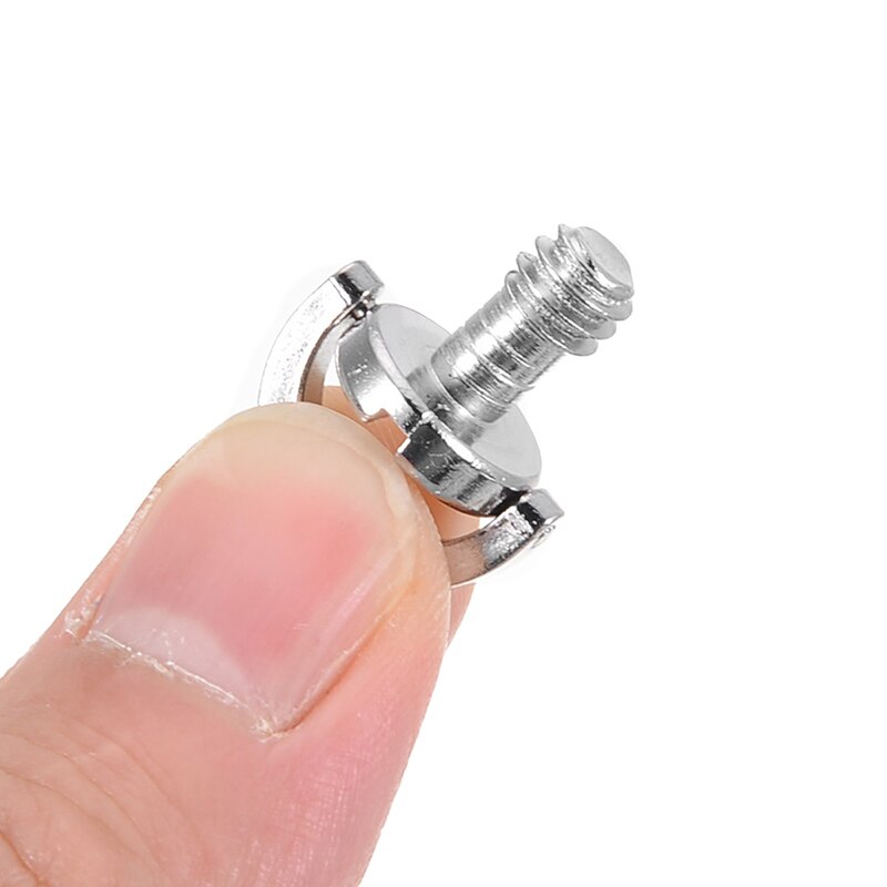 Photo Studio Accessories 1/4 D-ring Camera Screw Supports DSLR Camera / Tripod / Quick Release Plate Mayitr
