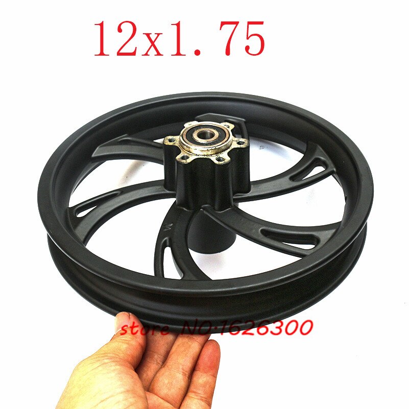 High quality12'' rims 12x1.75 wheel hub use 12 1/2 X 2 1/4 12 1/2x2.75 Tire inner tube fit Many Gas Electric Scooters e-Bike