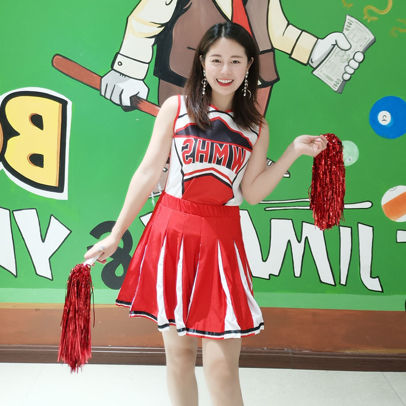 XS-XXL Sexy Cheerleading Kostuum Kleding Voetbal Rugby Basketbal Cheer Team Meisje Cheerleading Uniformen Stage Performance